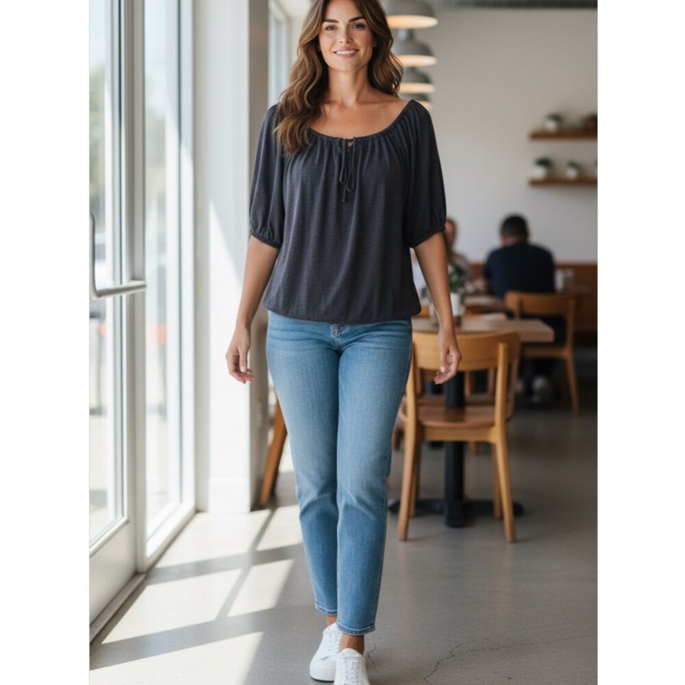 LOFT Linen Top sz Small NWOT